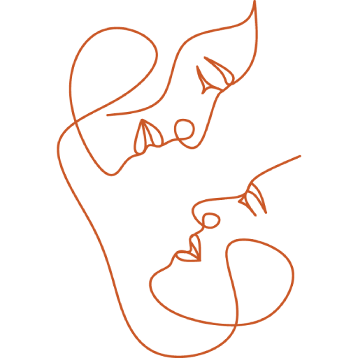 Couple drawn