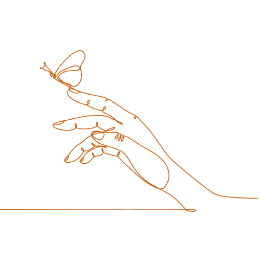 butteryfly hand-orange-512 Butterfly hand