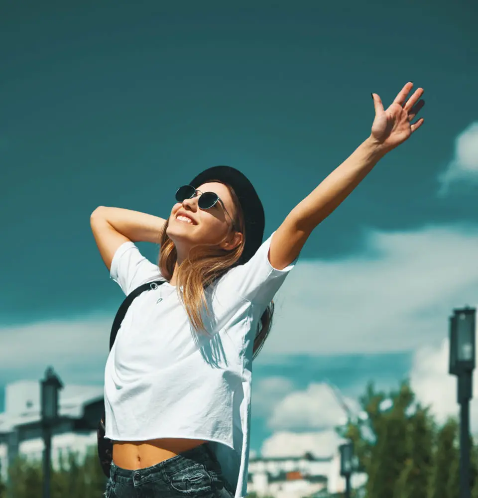 happy-young-woman-enjoying-vacation (1) (1) Happy person with Individual Therapy