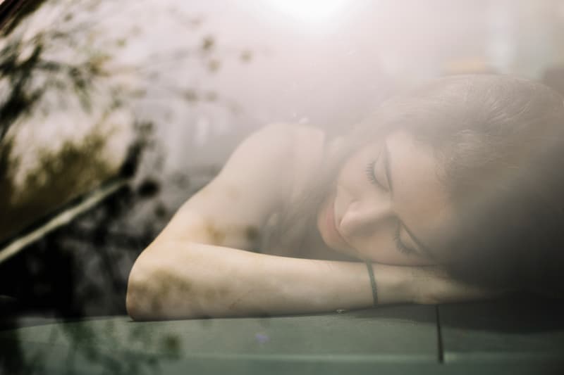 Woman Sitting Car (1)